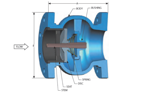 DFT GLC Cast Iron Check Valve